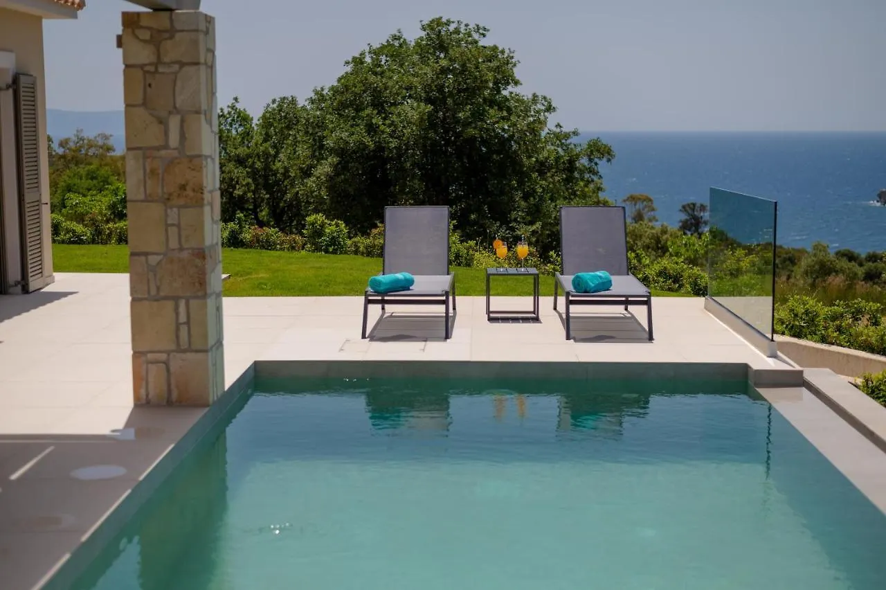 Vila Charis - Zeus Blue Villas, Kefalonia Spartia
